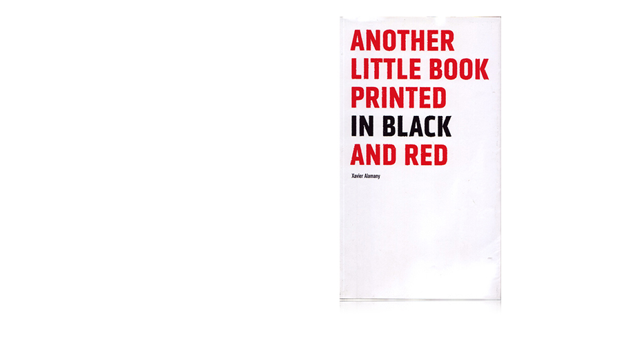 Another little book printed in black and red image