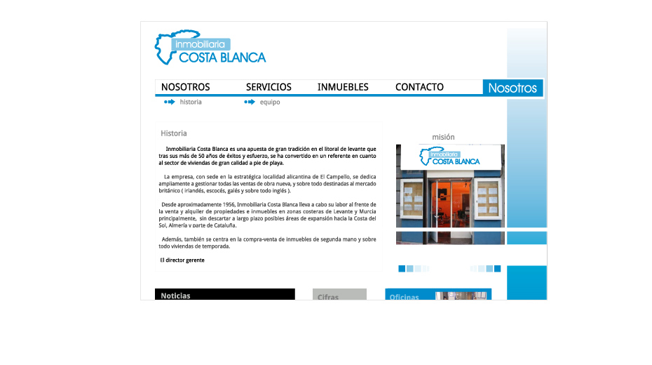 Costablanca Real estate site image