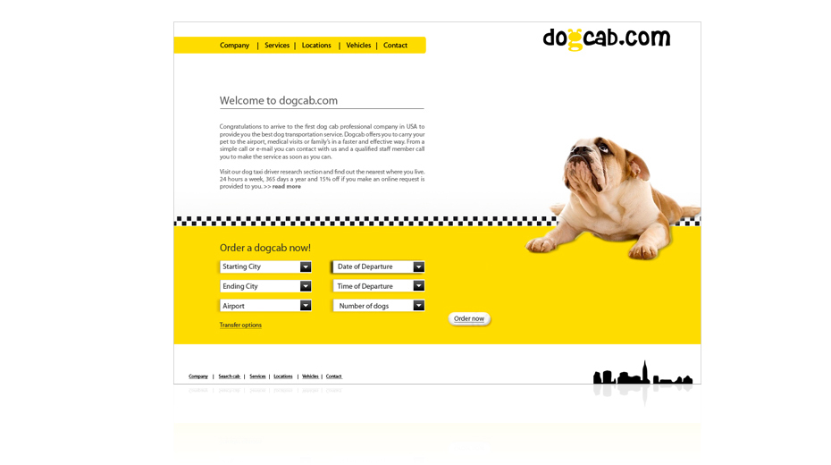 Taxis for dogs dogcab image