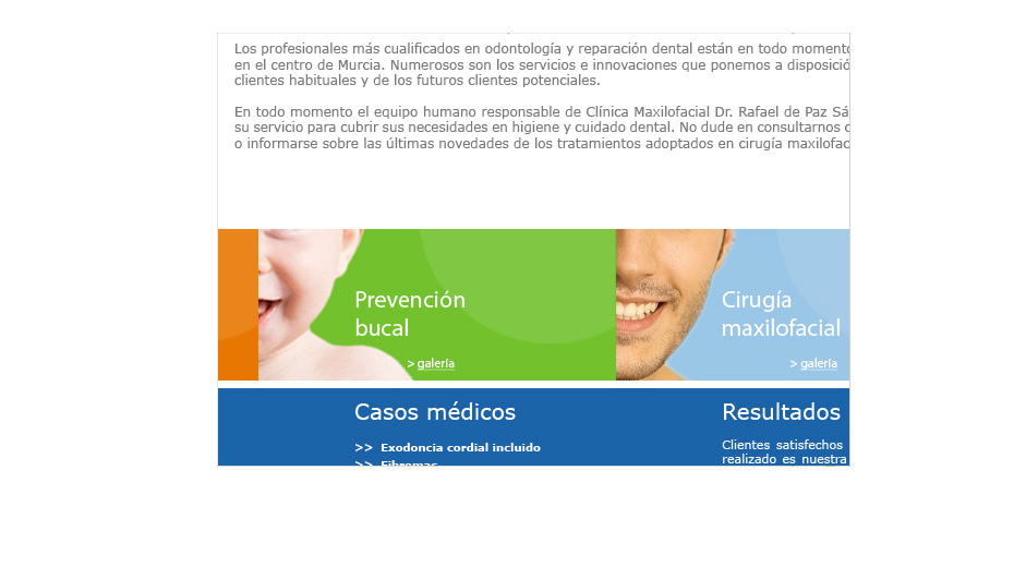 Maxillofacial clinic Rafa de Paz image