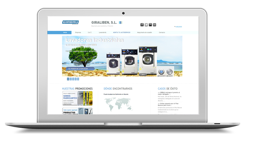 Concepte y disseny web per a agència La Nave imatge